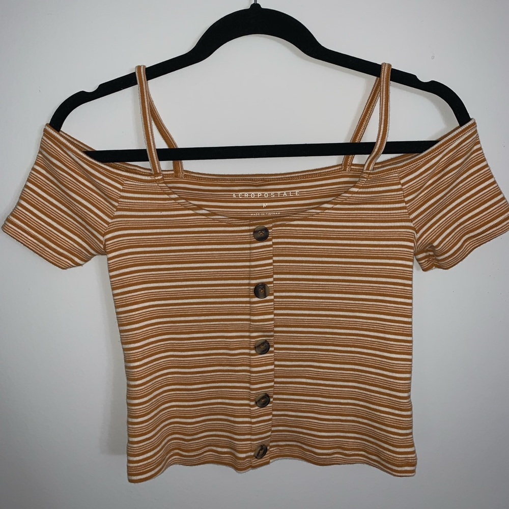 🌵3/$25 Off the shoulder crop top